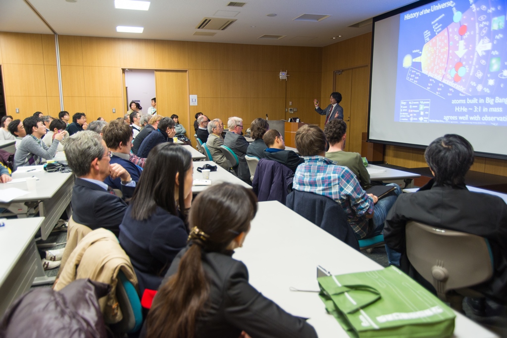 The inaugural colloquium by Kavli IPMU Director Murayama