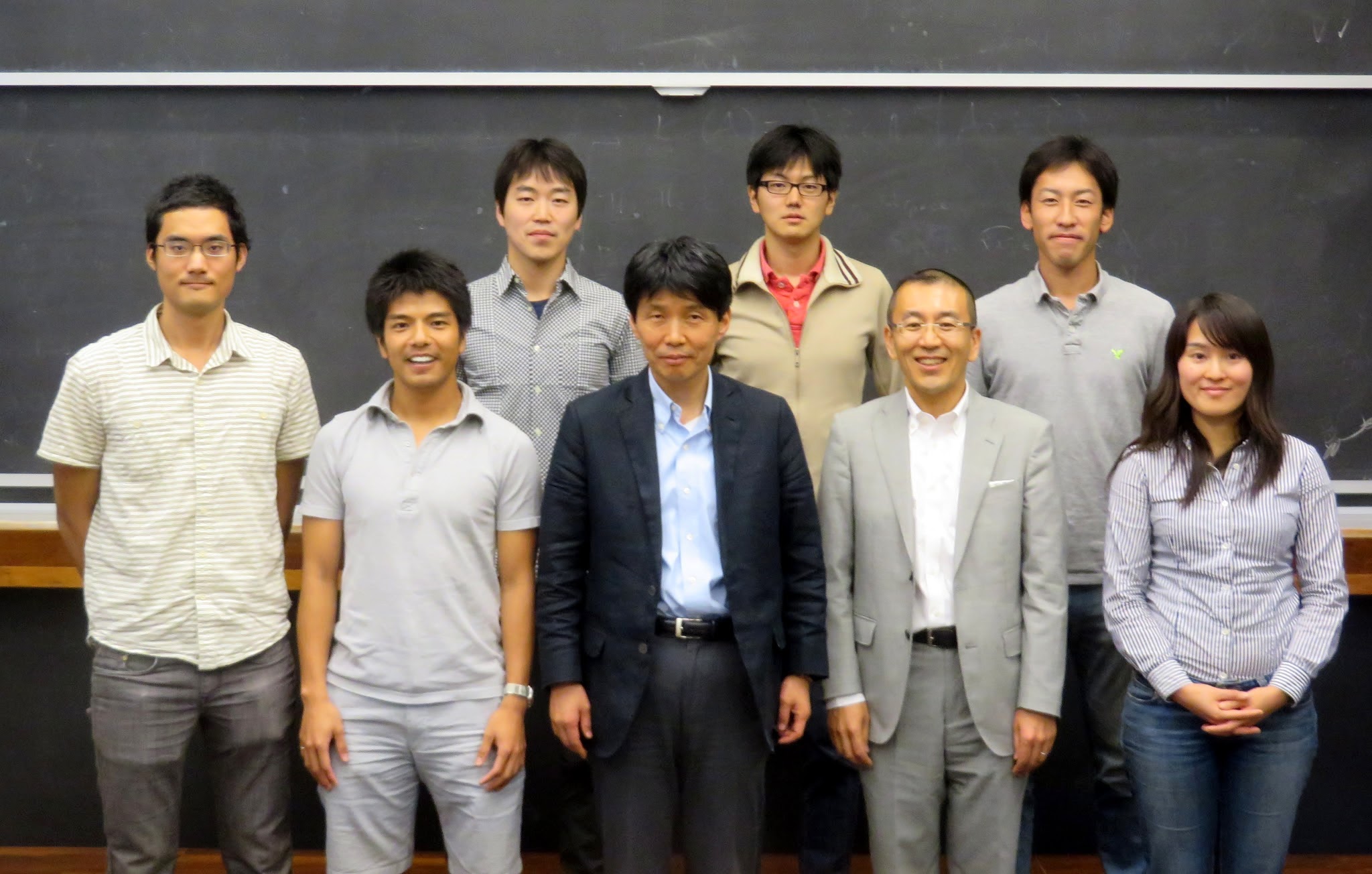 日本人大学院生や博士研究員との懇談会