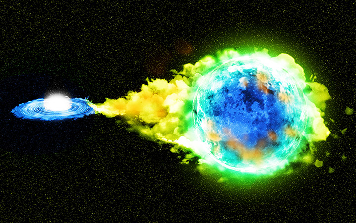 シミュレーションが解き明かす 白色矮星の超新星爆発がマンガンとニッケルに富む謎 Kavli Ipmu カブリ数物連携宇宙研究機構
